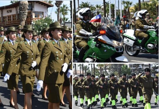 Carabineros conmemoró 98 años en Arica con gran reconocimiento ciudadano