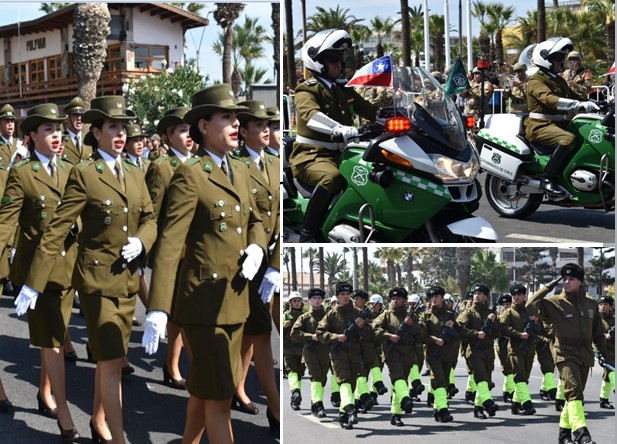 Carabineros conmemoró 98 años en Arica con gran reconocimiento ciudadano