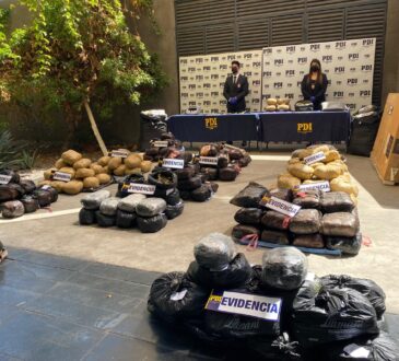 En Arica cayó banda internacional con 300 kilos de droga que operaba en Iquique y Santiago