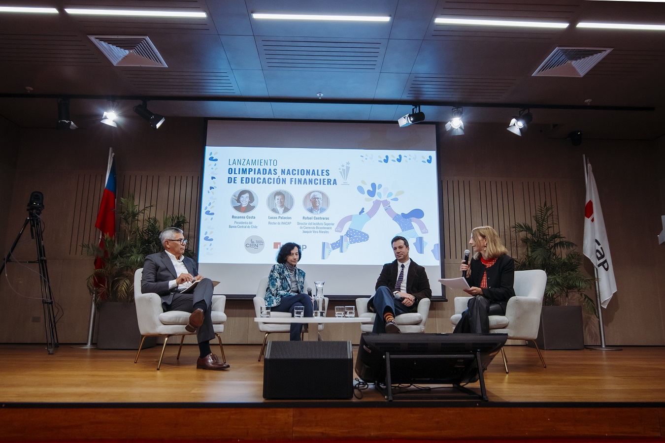INACAP y Banco Central lanzan sus Olimpiadas Nacionales para la Educación Media