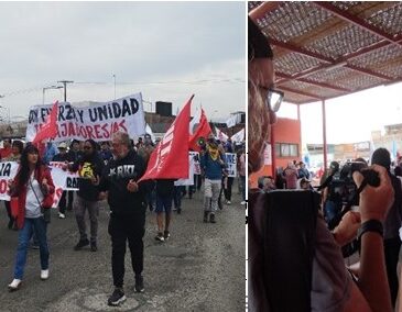 Con marcha y acto central en la CUT de Arica se conmemoró el Día del Trabajo