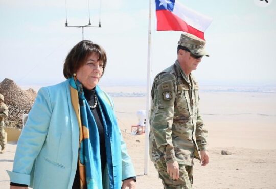 Ministra de Defensa anunció nuevo Sistema Integrado de Frontera  en Arica