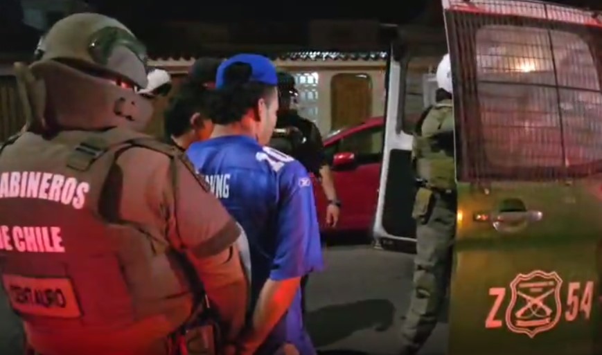 Carabineros de Arica detuvo a banda de extorsionadores colombianos
