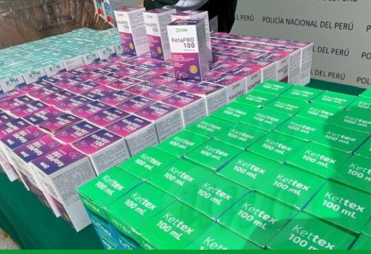 Interceptaron en Tacna cargamento de un millón de dólares en Ketamina con destino a Arica