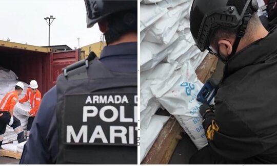 Fiscalía de Arica lideró incautación de 108 toneladas de precursores para fabricar cocaína