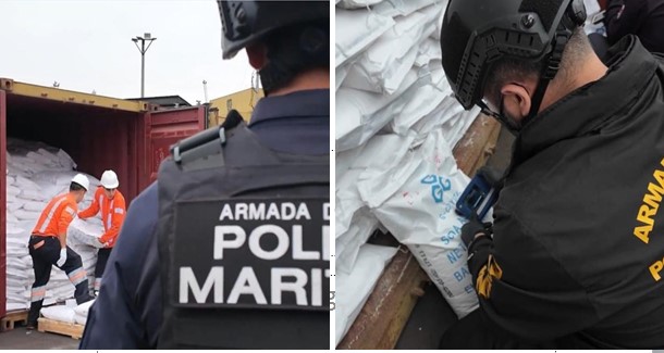 Fiscalía de Arica lideró incautación de 108 toneladas de precursores para fabricar cocaína