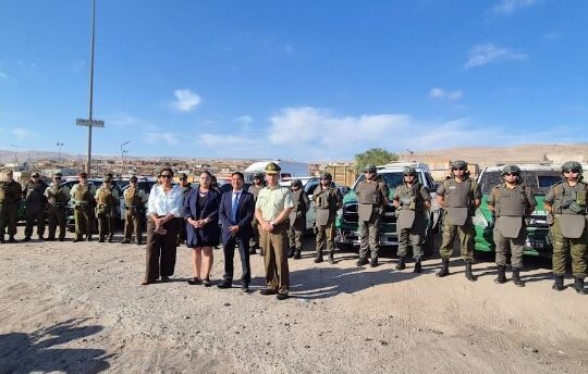 Cerro Chuño bajo copamiento total con intensos patrullajes y controles de identidad