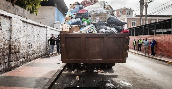 Bateas en Pedro Montt no daban para más