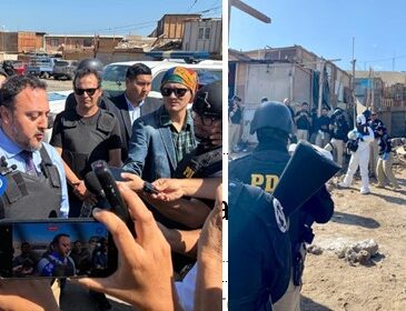 Encuentran cadáver en una maleta y bajo una losa de concreto en sector Cerro Chuño de Arica