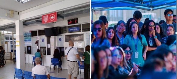 CESFAM Sapunar de Arica con la mayor cantidad de pacientes y con la menor superficie