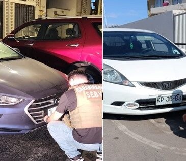 7 autos robados en Arica estaban listos para cruzar la frontera y ya tenían nuevos dueños