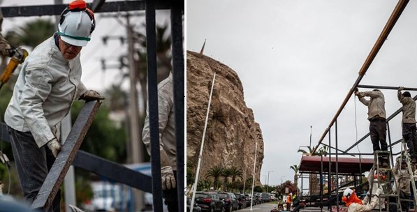 Pérgola de las Banderas cumplió vida útil y habrá nuevo escenario al pie del Morro