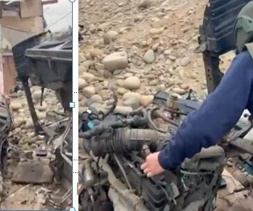 En las tomas de Arica extranjeros desmantelaban autos robados