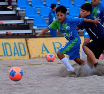 Mundialito escolar en Las Machas opaca al Mundial de Clubes de la FIFA