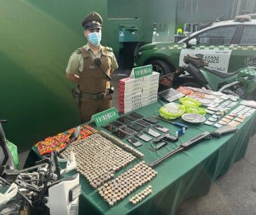 Mafia internacional muy ordinaria: Tenía “bunker” en un ruco del río San José