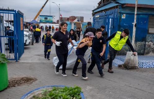 Caleta de Pescadores como nueva luego de profundo operativo de limpieza