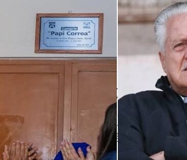 Camarín de San Marcos de Arica bautizado con el nombre de Enrique “Papi” Correa