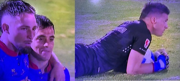 Los héroes de la noche: Ábalos, Melivilú y el arquero Temperini