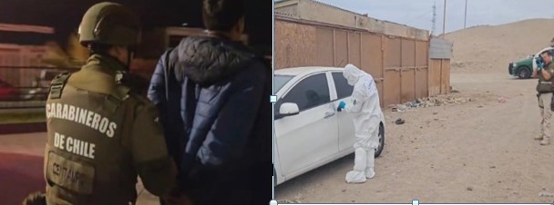 Centauro de Arica cayó como un rayo sobre ladrones de autos en Cerro Chuño