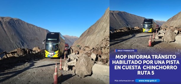 Este viernes comienza proceso de licitación para estudio de nuevo trazado de la Cuesta Camarones