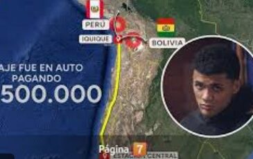 El sicario venezolano cruzó ilegalmente la frontera en Arica