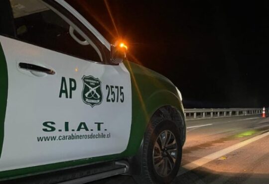 Un fallecido y un herido grave en volcamiento en la carretera 5 Norte