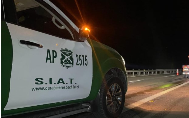 Un fallecido y un herido grave en volcamiento en la carretera 5 Norte