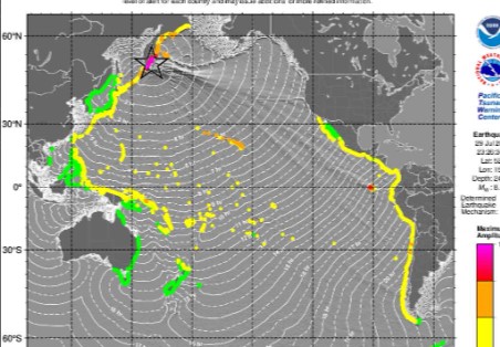 Suspenden clases en Arica y evacuación del borde costero a mediodía de este miércoles