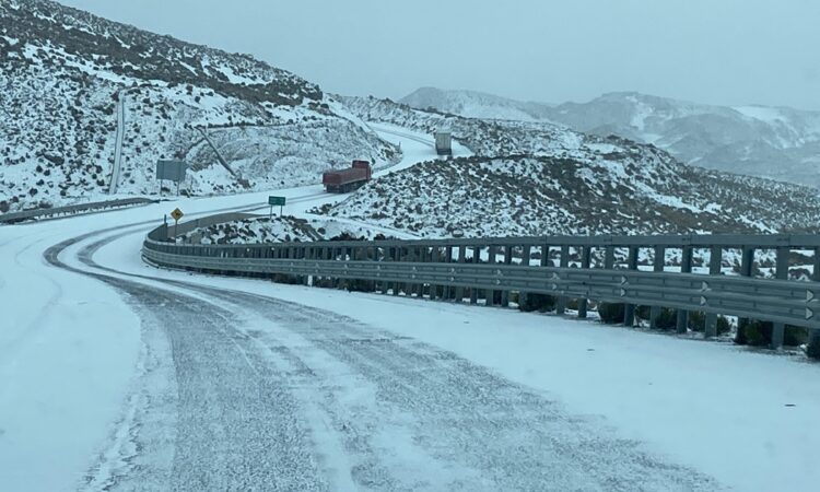 Región aislada: Carretera a Bolivia cerrada por condiciones extremas en la cordillera