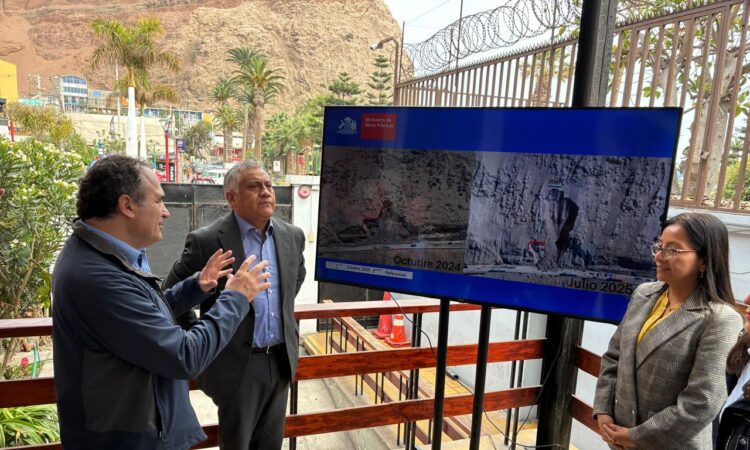 Subsecretario del MOP trajo buenas noticias sobre la cuesta Cultura Chinchorro (Camarones)