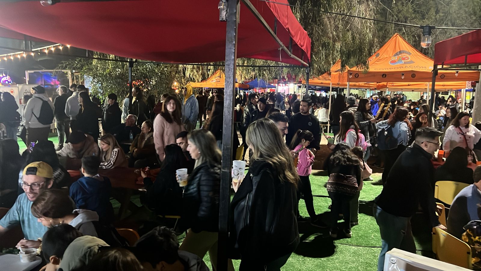 La multitud hizo suyo el Carnaval de Sabores en el Parque Centenario