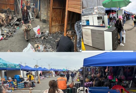 Pérdidas por los 200 locales y bodegas quemados en ASOCAPEC superan los 20 mil millones