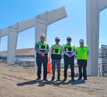 Nuevo galpón de minerales en Puerto Arica presenta un 62% de avance