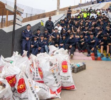 Gran jornada de limpieza de Mirador de la Virgen y del casco antiguo de Arica