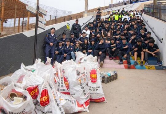 Gran jornada de limpieza de Mirador de la Virgen y del casco antiguo de Arica