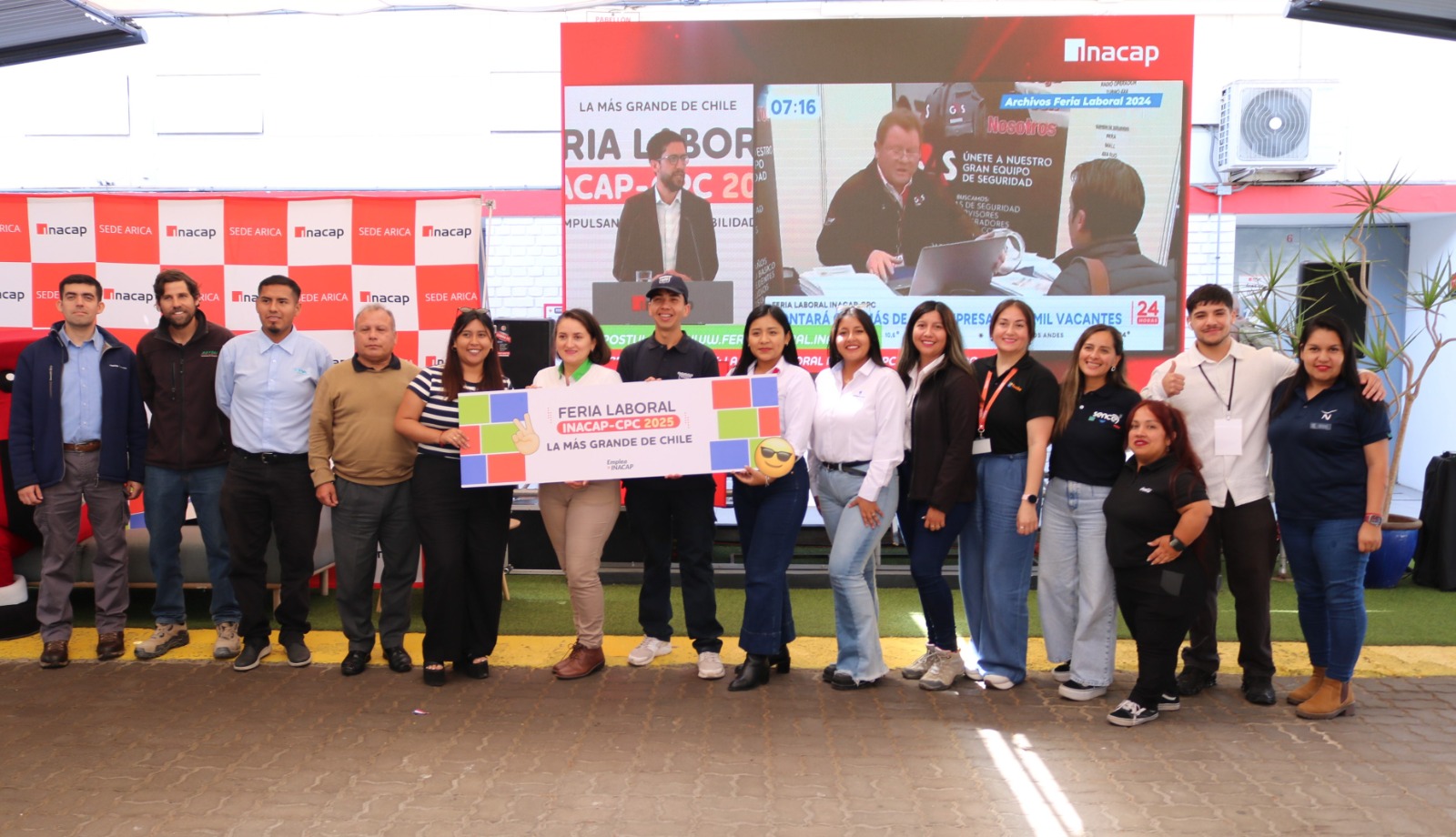INACAP y CPC impulsan la Feria Laboral más grande del país