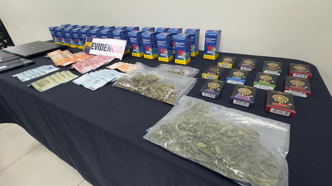 Cayó banda “Los Boticarios” que traficaba jarabe para la tos con codeína a viciosos