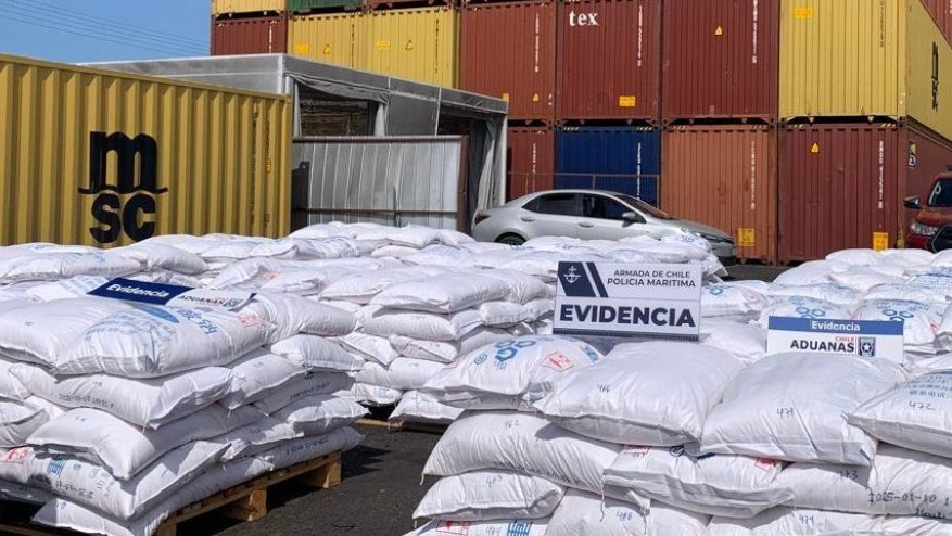 Duro golpe a mafia del narcotráfico: Fiscalía de Arica incautó casi 500 toneladas  de precursores químicos