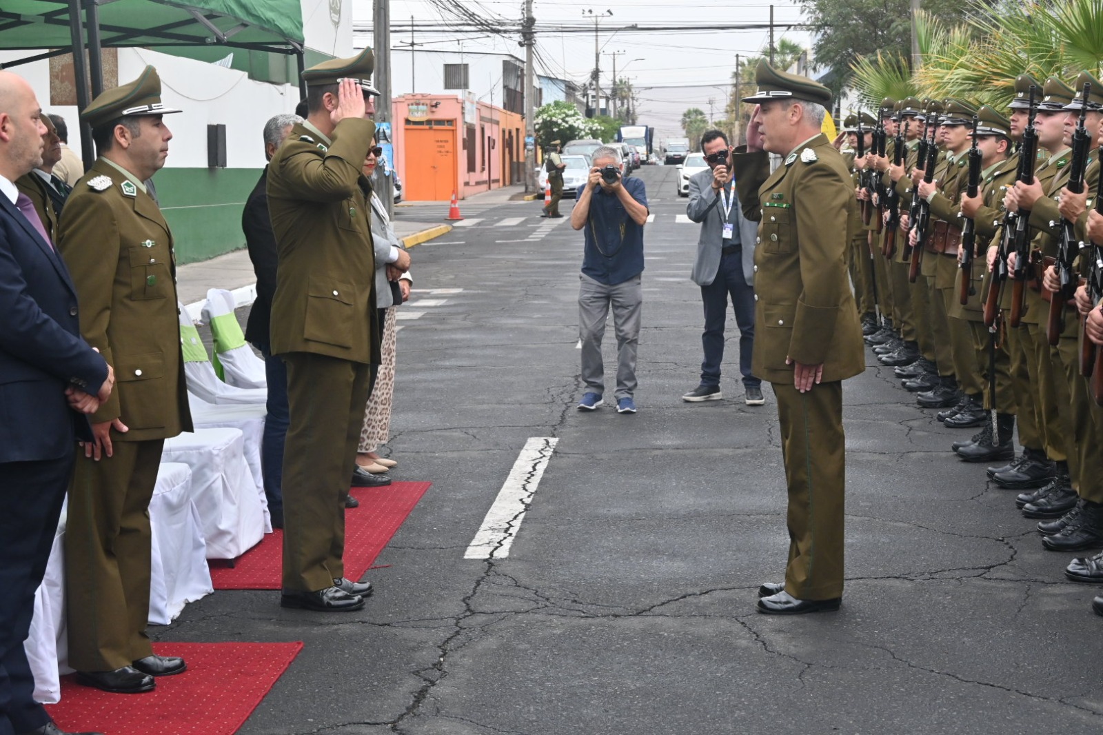 Coronel Carlos Mesa asumió el mando en la Prefectura de Arica
