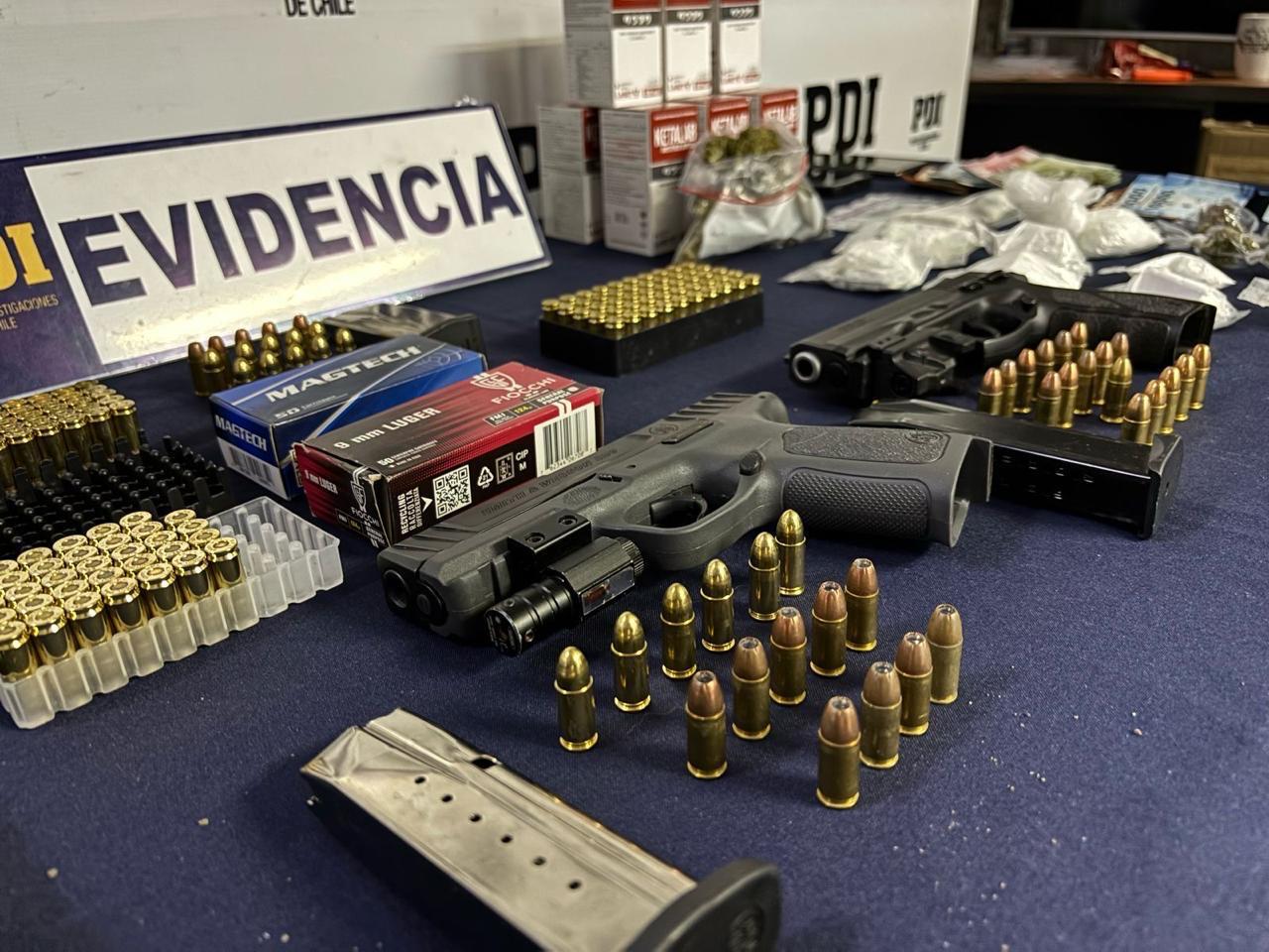 Fiscalía de Arica logra condenar a trío que vendía municiones “mata policías” por redes sociales