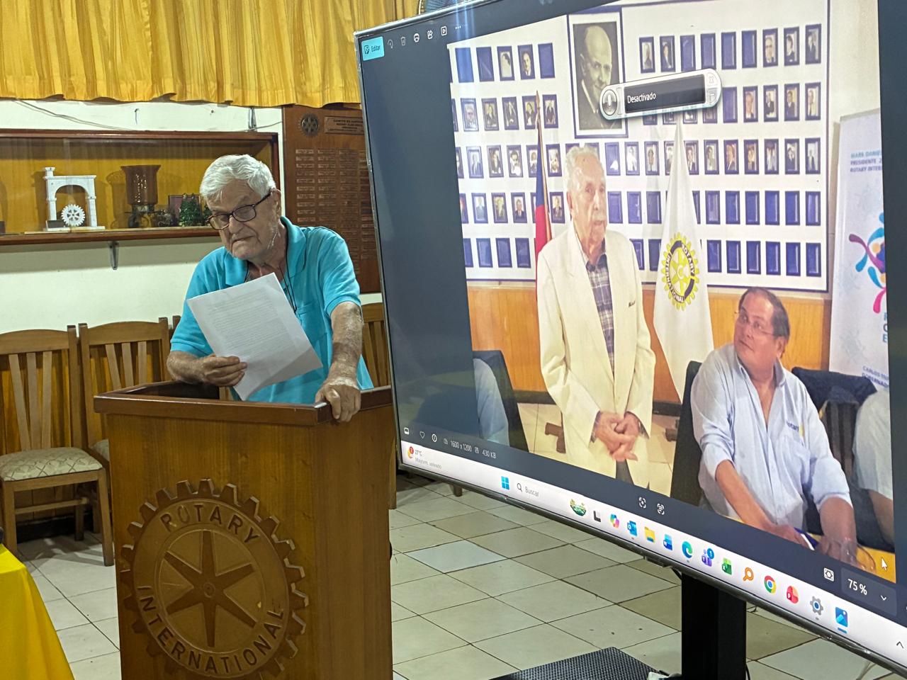 Celebran 100 años del Hijo ilustre arquitecto y rotario Eduardo Hoyos