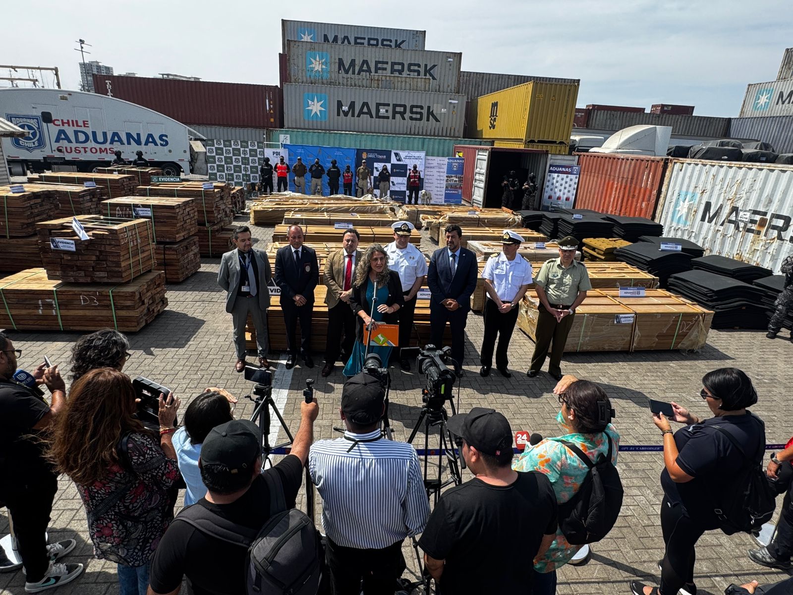 Más de 68 toneladas de cocaína y ketamina incautadas en el puerto de Arica