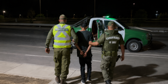 Delincuente cruzaba la frontera con ropa robada a Bomberos