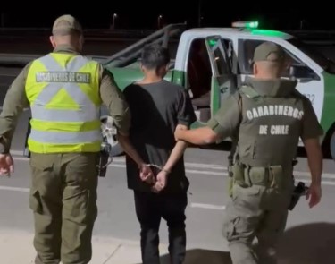 Delincuente cruzaba la frontera con ropa robada a Bomberos