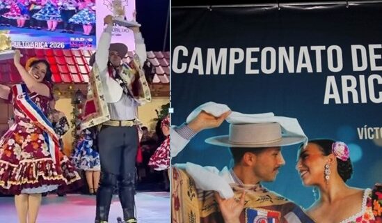 De Concepción son los campeones del Nacional de Cueca de Arica 2026