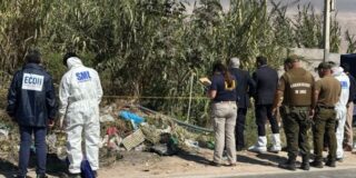 Puzzle policial ante hallazgo de cadáver de joven mujer en canal de regadío en Azapa