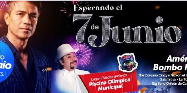 El Bombo Fica y Américo van a esperar el 7 de Junio en el sector de la Piscina Olímpica