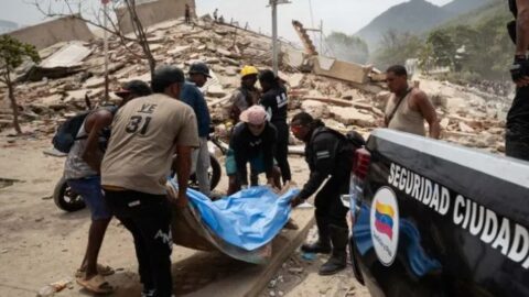 La Guaira y Caracas recibieron el impacto de los dos terremotos seguidos en Venezuela