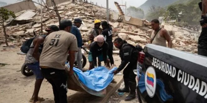 La Guaira y Caracas recibieron el impacto de los dos terremotos seguidos en Venezuela