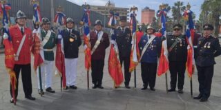 Impecable desfile en Arica por Día Nacional del Bombero